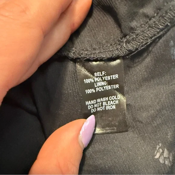 Lulu’s Ethereal View Black Lace Off-the-Shoulder Top size XL - Picture 10 of 10